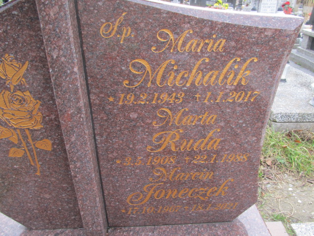 Marta Ruda 1908 Gliwice Wójtowa Wieś - Grobonet - Wyszukiwarka osób pochowanych