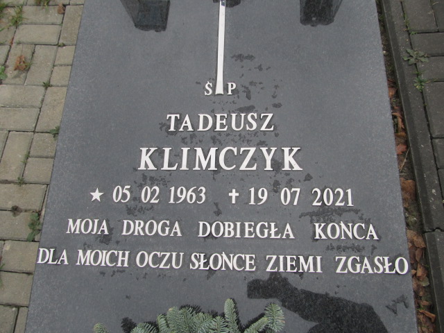 Tadeusz Klimczyk 1963 Gliwice Wójtowa Wieś - Grobonet - Wyszukiwarka osób pochowanych