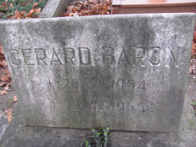 Gerard Baron 1954 Gliwice Wójtowa Wieś - Grobonet - Wyszukiwarka osób pochowanych