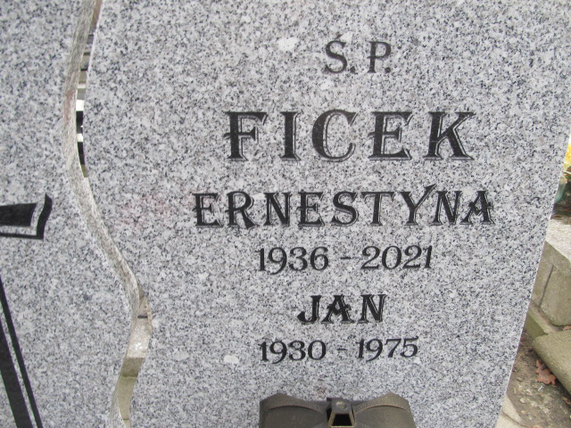 Jan Ficek 1930 Gliwice Wójtowa Wieś - Grobonet - Wyszukiwarka osób pochowanych