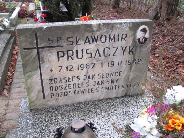 Sławomir Prusaczyk 1967 Gliwice Wójtowa Wieś - Grobonet - Wyszukiwarka osób pochowanych