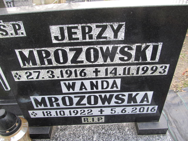 Jerzy Mrozowski 1916 Gliwice Wójtowa Wieś - Grobonet - Wyszukiwarka osób pochowanych