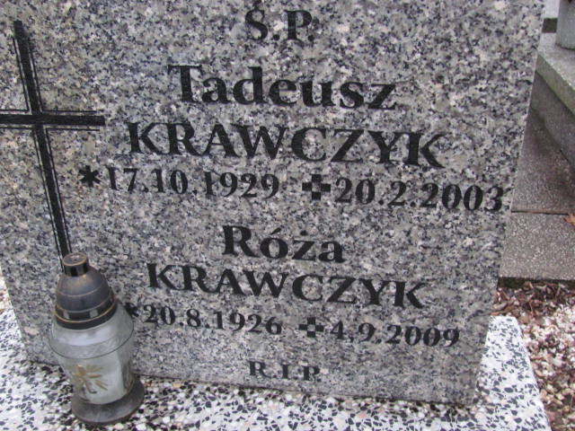 Tadeusz Krawczyk 1929 Gliwice Wójtowa Wieś - Grobonet - Wyszukiwarka osób pochowanych