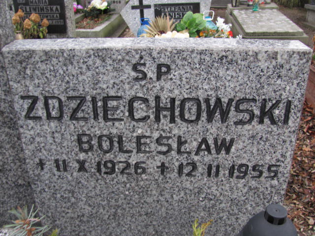 Bolesław Zdziechowski 1826 Gliwice Wójtowa Wieś - Grobonet - Wyszukiwarka osób pochowanych