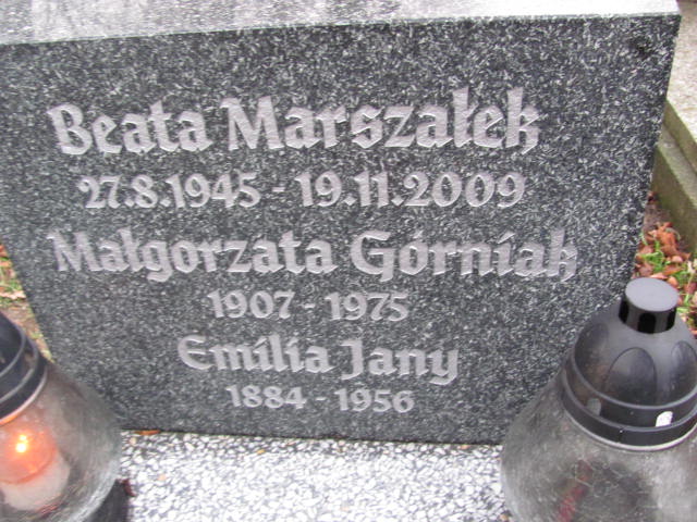 Małgorzata Górniak 1907 Gliwice Wójtowa Wieś - Grobonet - Wyszukiwarka osób pochowanych