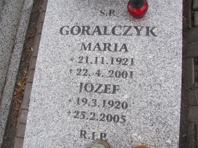 Maria Góralczyk 1921 Gliwice Wójtowa Wieś - Grobonet - Wyszukiwarka osób pochowanych