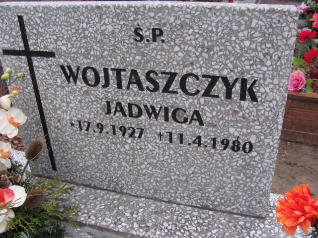 Jadwiga Wojtaszczyk 1927 Gliwice Wójtowa Wieś - Grobonet - Wyszukiwarka osób pochowanych