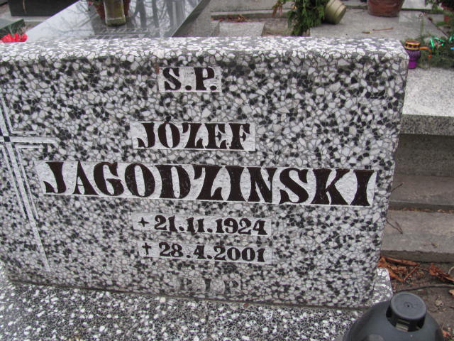 Józef Jagodziński 1924 Gliwice Wójtowa Wieś - Grobonet - Wyszukiwarka osób pochowanych