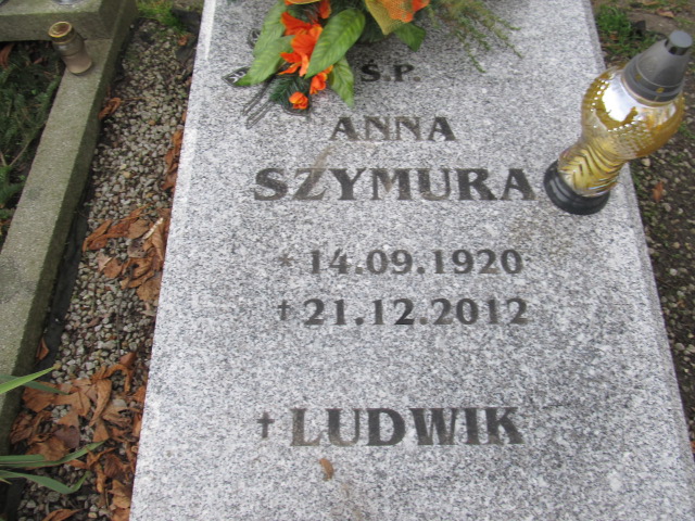 Anna szymura 1920 Gliwice Wójtowa Wieś - Grobonet - Wyszukiwarka osób pochowanych