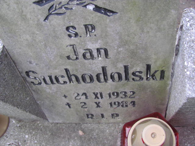 Jan Suchodolski 1932 Gliwice Wójtowa Wieś - Grobonet - Wyszukiwarka osób pochowanych