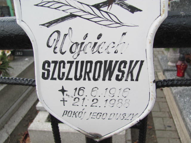 Wojciech Szczurowski 1916 Gliwice Wójtowa Wieś - Grobonet - Wyszukiwarka osób pochowanych